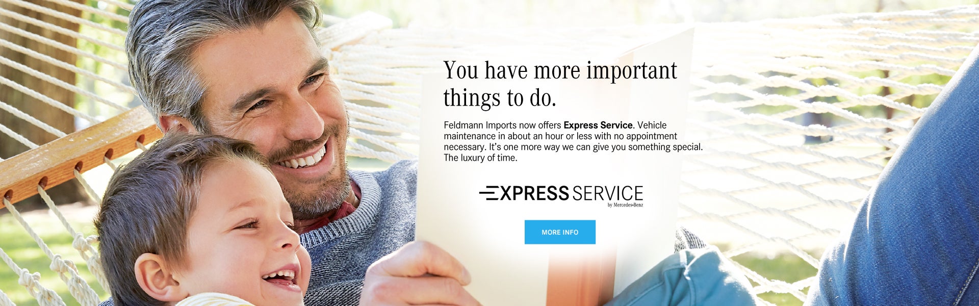 Mercedes-Benz Express Service while you wait